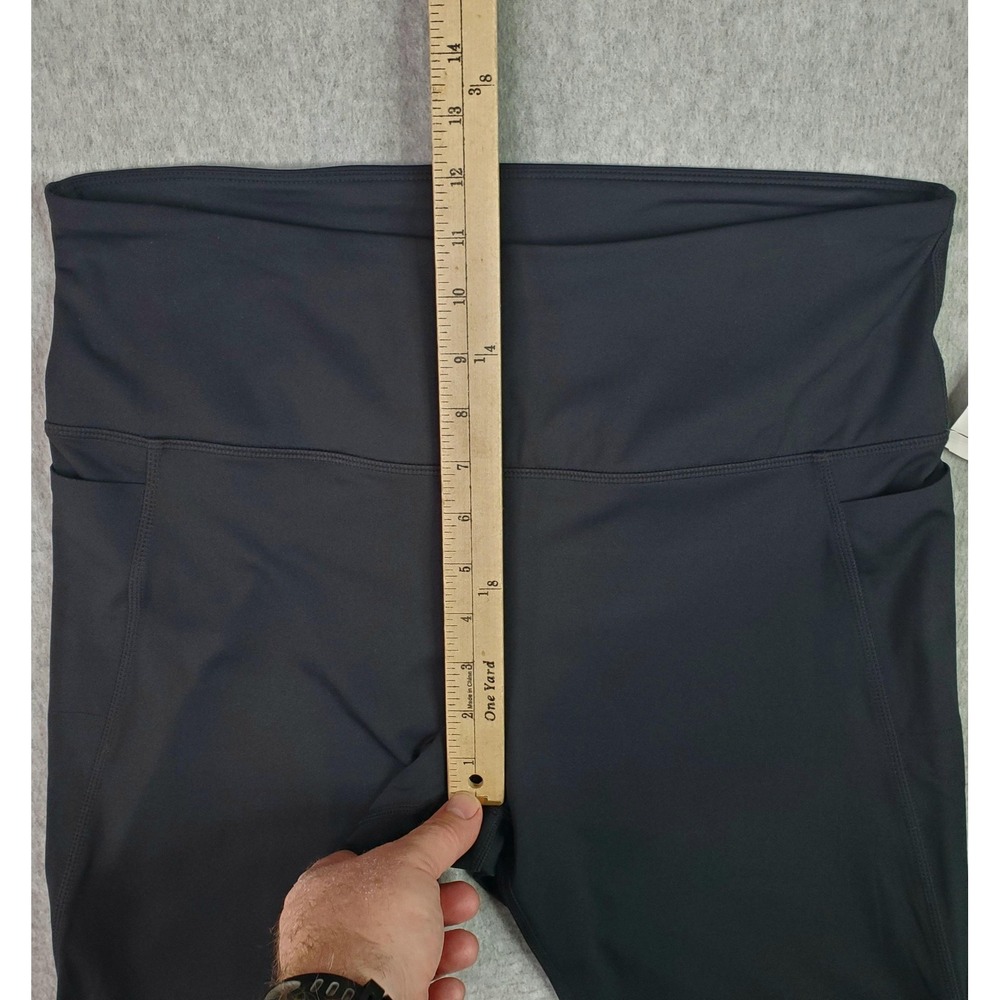 MPG Sport Leggings Womens XL Black Prosper High Waisted Compression Pockets - Picture 11 of 16
